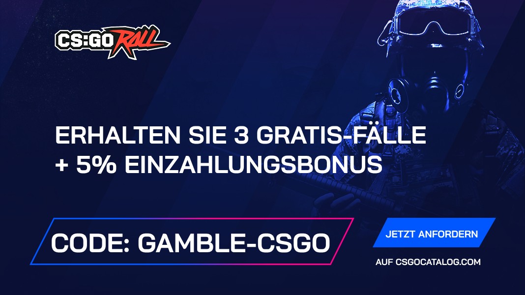 CSGORoll Promo-Codes: Verwenden Sie “gamble-csgo” und erhalten Sie 3 Gratis-Fälle