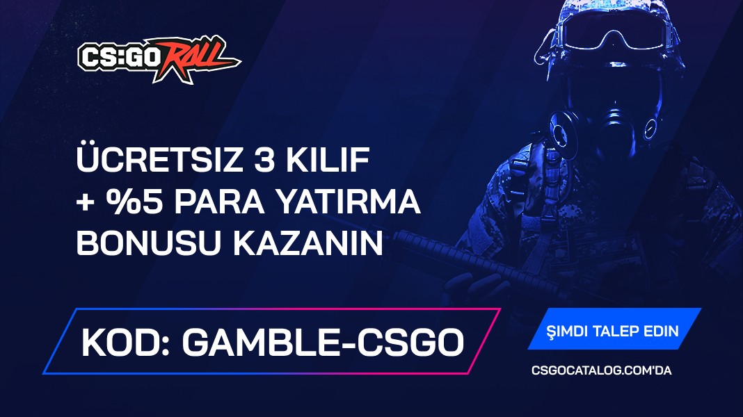 CSGORoll Promosyon Kodları: “gamble-csgo” Kullanın ve 3 Ücretsiz Kılıf Kazanın