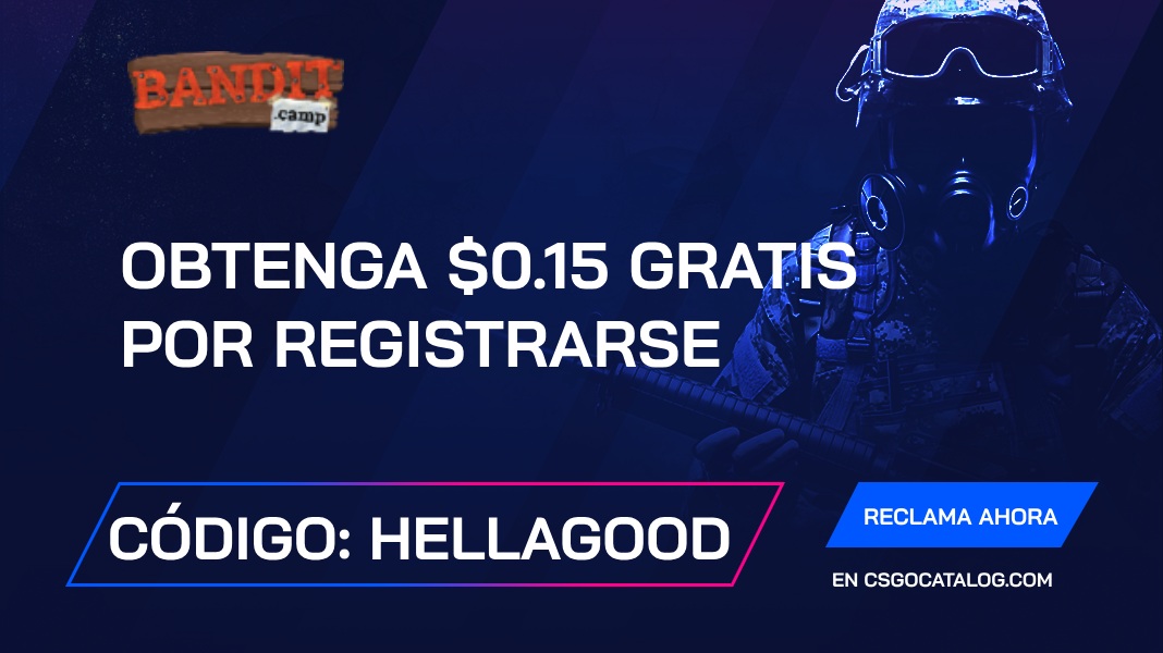 Códigos promocionales de Bandit.Camp: Usa “hellagood” y consigue 0.15$ gratis