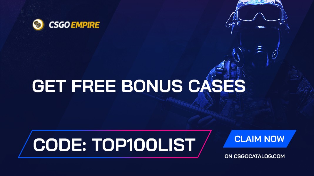 CSGOEmpire Promo Code “top100list” on Gamblecs2.com in 2024