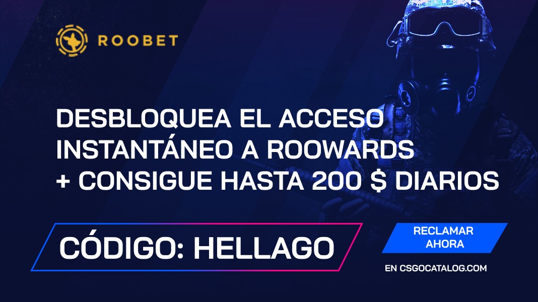 Códigos Promocionales Roobet en 2024: Usa “HELLAGO” y consigue hasta 200$ diarios