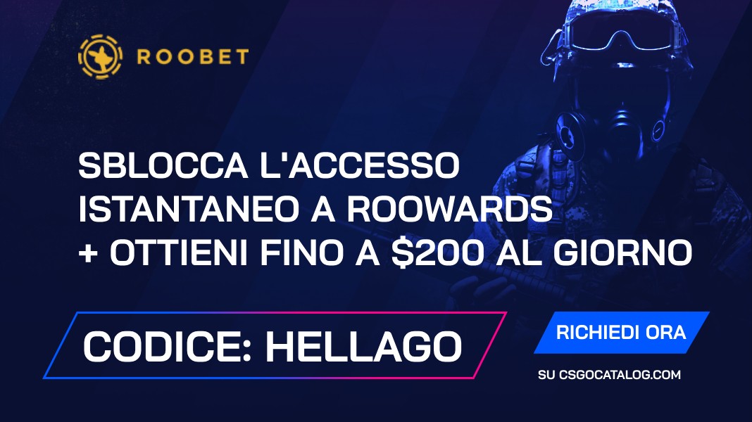 Codici promozionali Roobet in 2024: Usa “HELLAGO” e ottieni fino a $200 al giorno