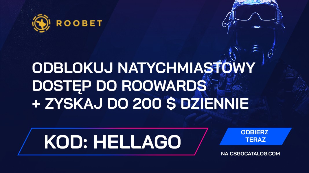 Kody promocyjne Roobet w 2024: Użyj “HELLAGO” i zdobądź do 200 $ dziennie