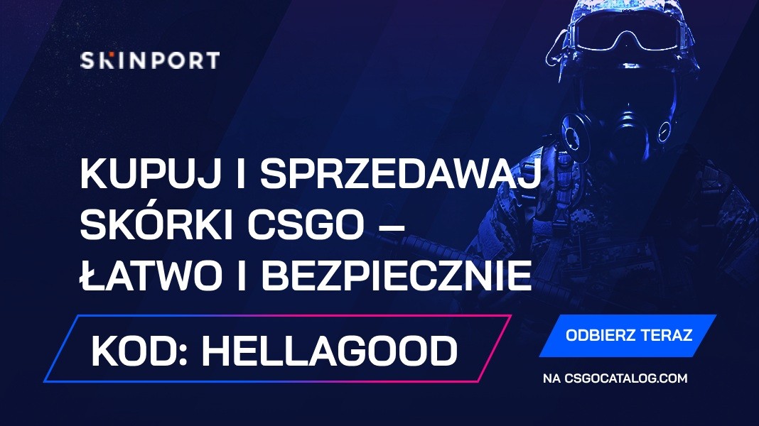 Kody promocyjne Skinport: Użyj “HELLAGOOD” i zdobądź niezły bonus