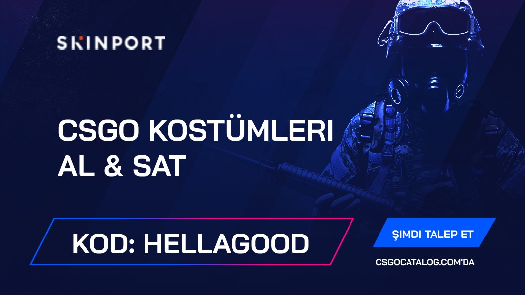 Skinport Promosyon Kodları: “HELLAGOOD” kullanın ve güzel bir bonus kazanın