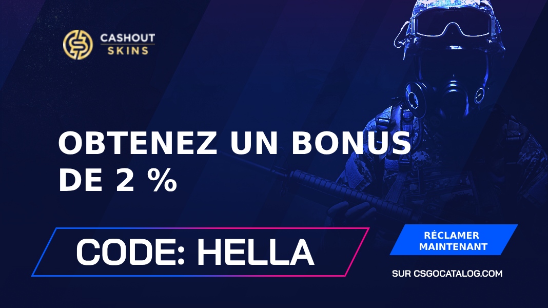 Codes promotionnels Cashoutskins avec examen complet dans Novembre 2024