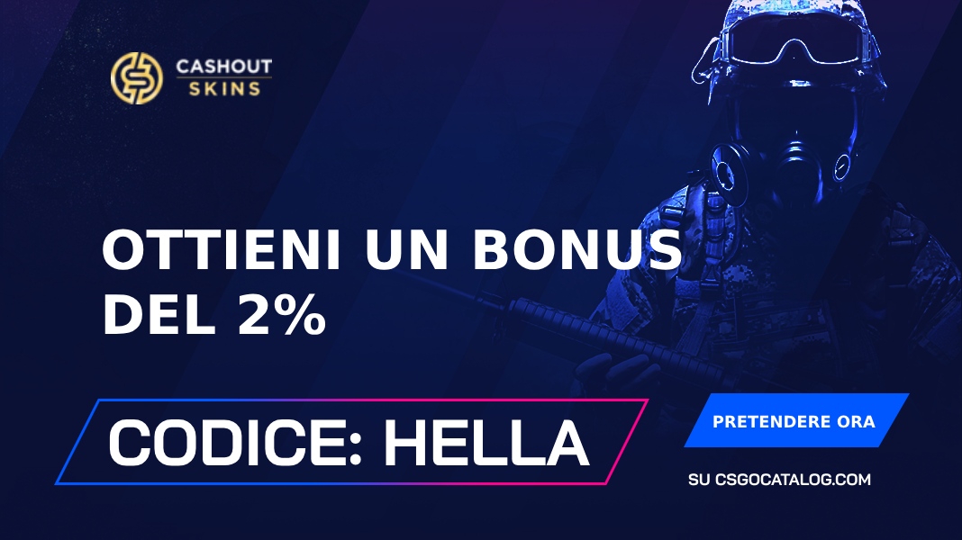 Codici promozionali Cashoutskins con revisione completa in Novembre 2024