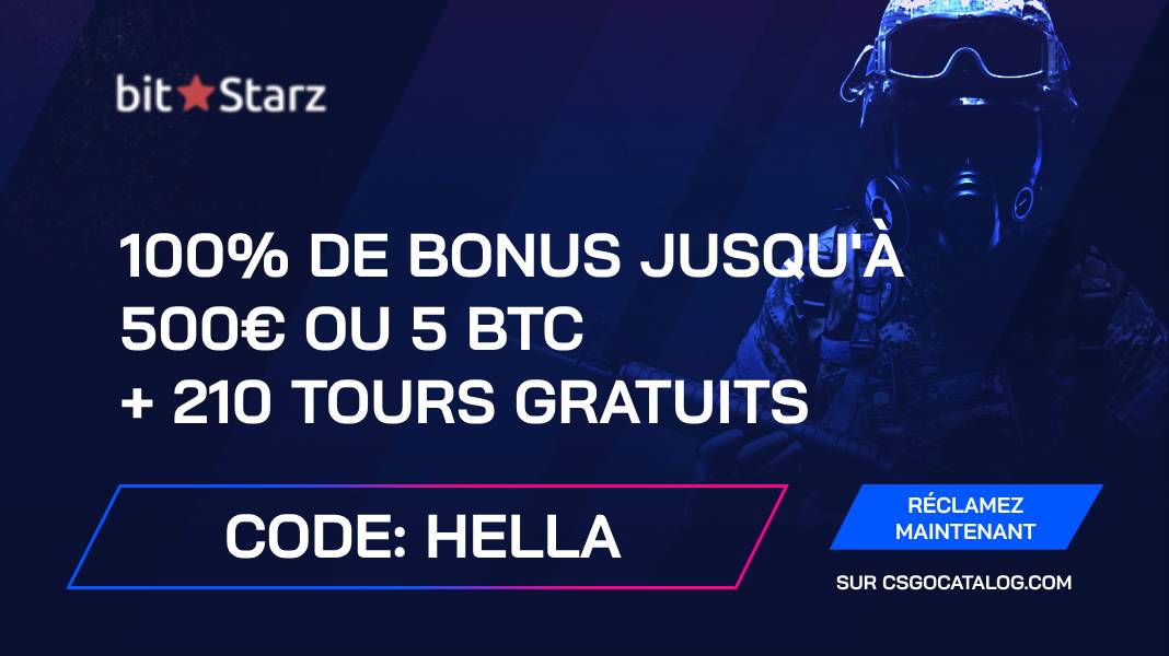 Code bonus Bitstarz : Utilisez “HELLA” et obtenez jusqu’à 500€