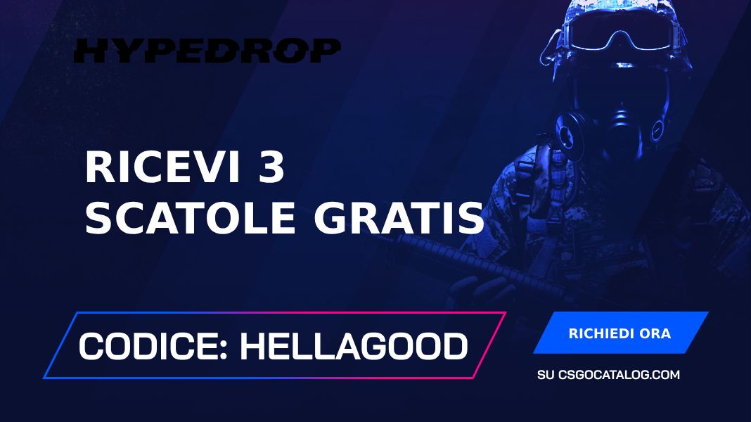 Codici promozionali HypeDrop: Usa “HYPEHELLA” e ricevi 3 scatole gratis