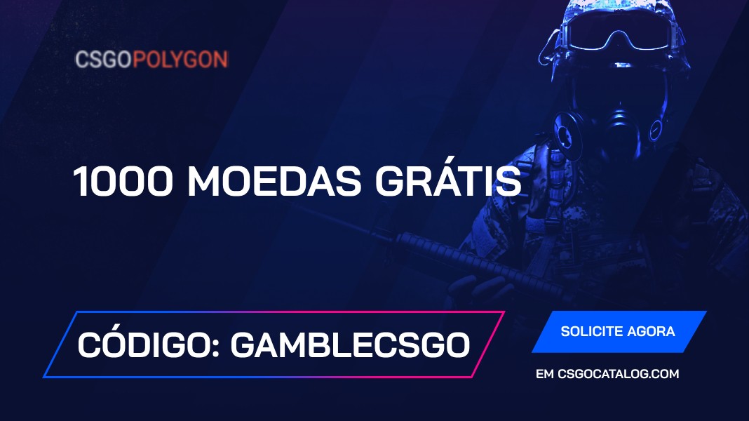 Código promocional CSGOPolygon 2024: Use “GAMBLECSGO” e ganhe 1000 moedas grátis