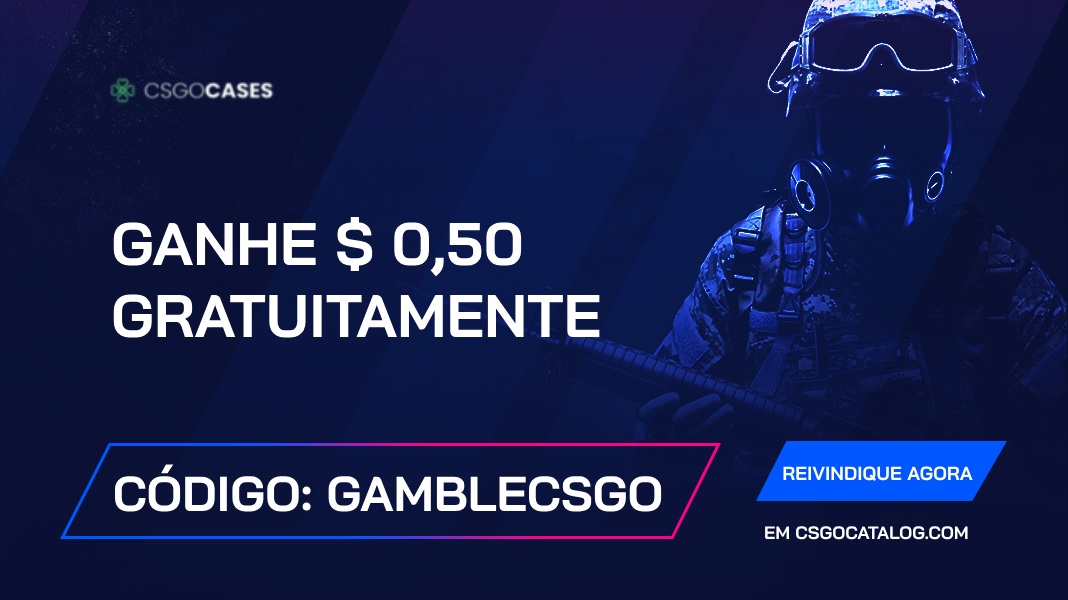 Códigos promocionais CSGOCases com revisão completa em Novembro 2024