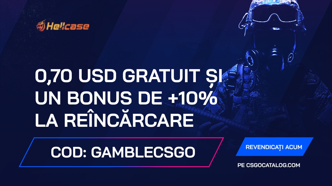 Codurile promoționale Hellcase cu recenzie completă în Noiembrie 2024