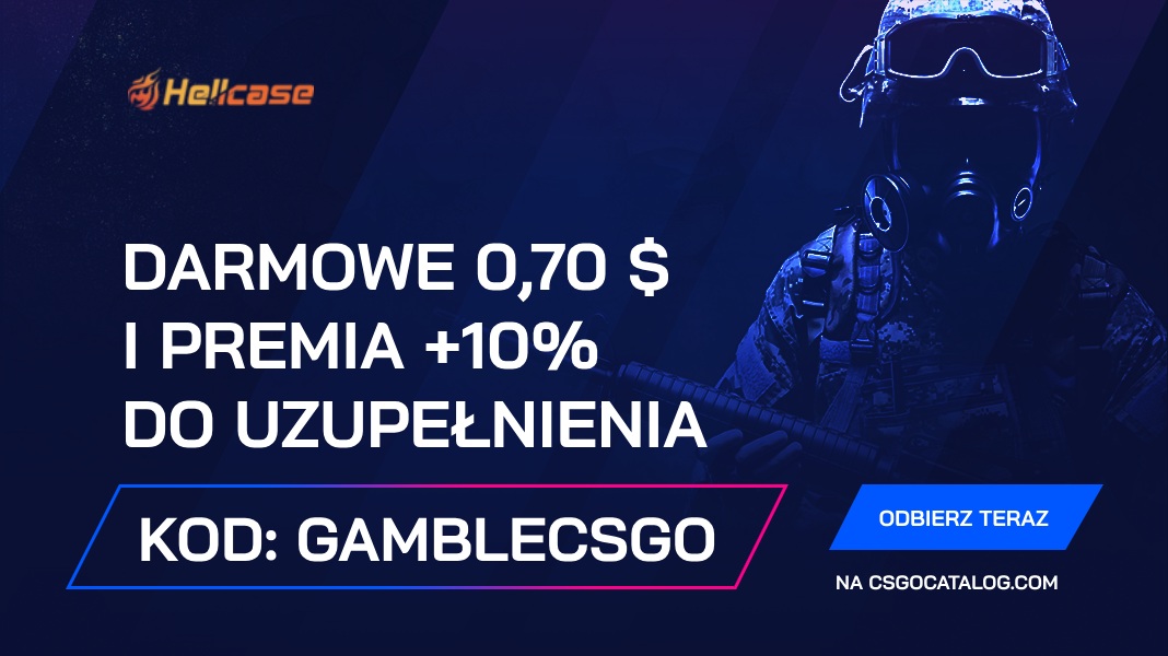 Kody promocyjne Hellcase z pełną recenzją w Listopad 2024