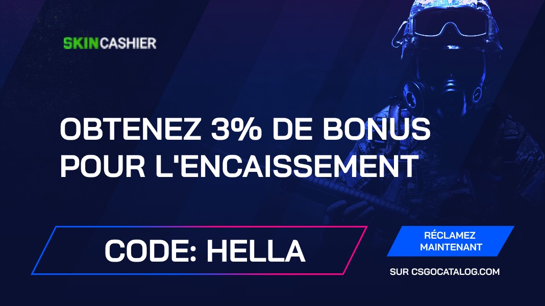 Codes promo Skincashier : Utilisez “HELLA” et obtenez un bonus