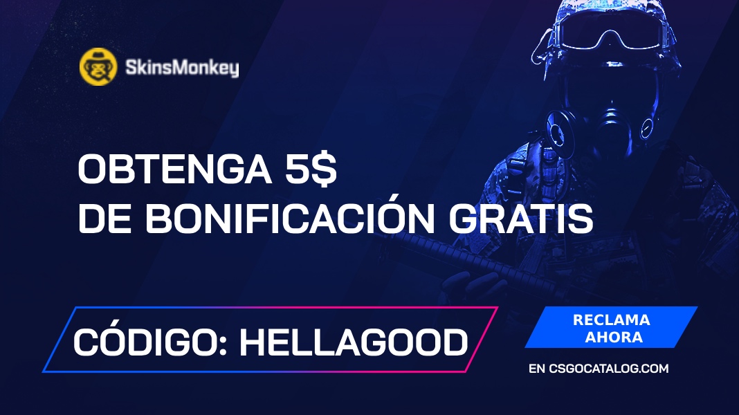 Códigos promocionales de SkinsMonkey con revisión completa en Noviembre 2024