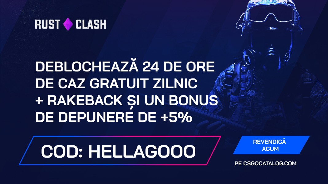 RustClash Cod promoțional: Utilizați „HELLAGOOOOO” și deblocați cazul zilnic gratuit