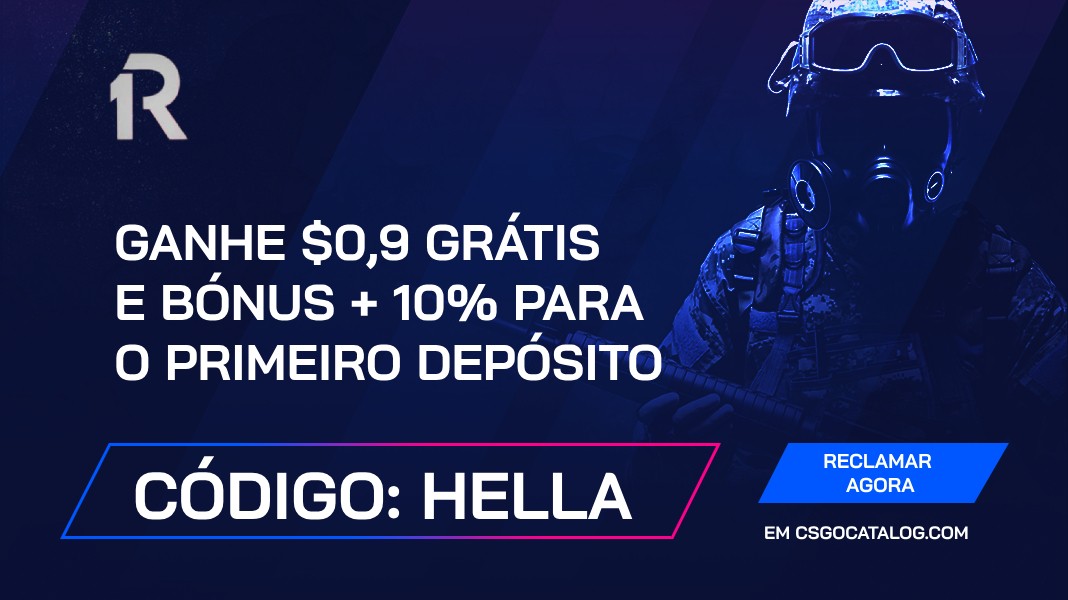 R1-Skins Código promocional em Outubro 2024