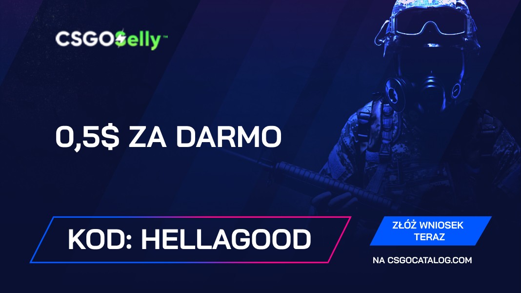 CSGOSelly kod promocyjny: Użyj “HELLAGOOD” i otrzymaj 0,5$ za darmo