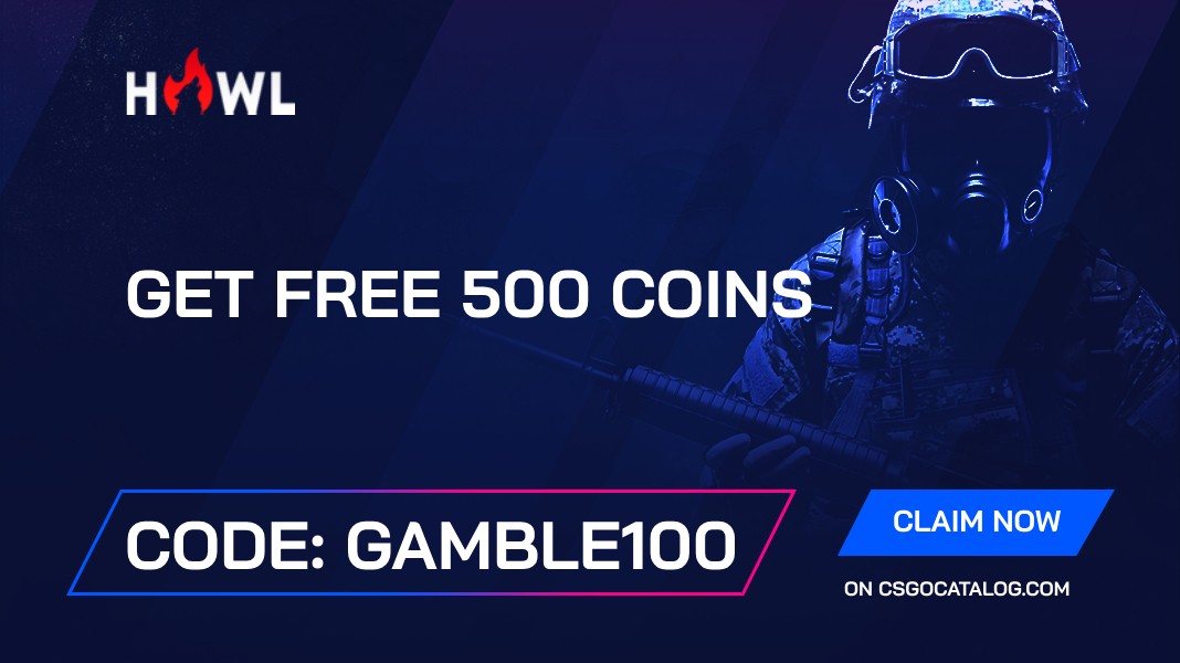 Howl.GG Promo Code “Gamble100” on Gamblecs2.com in 2024