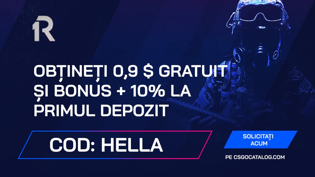 R1-Skins Cod promoțional în Noiembrie 2024