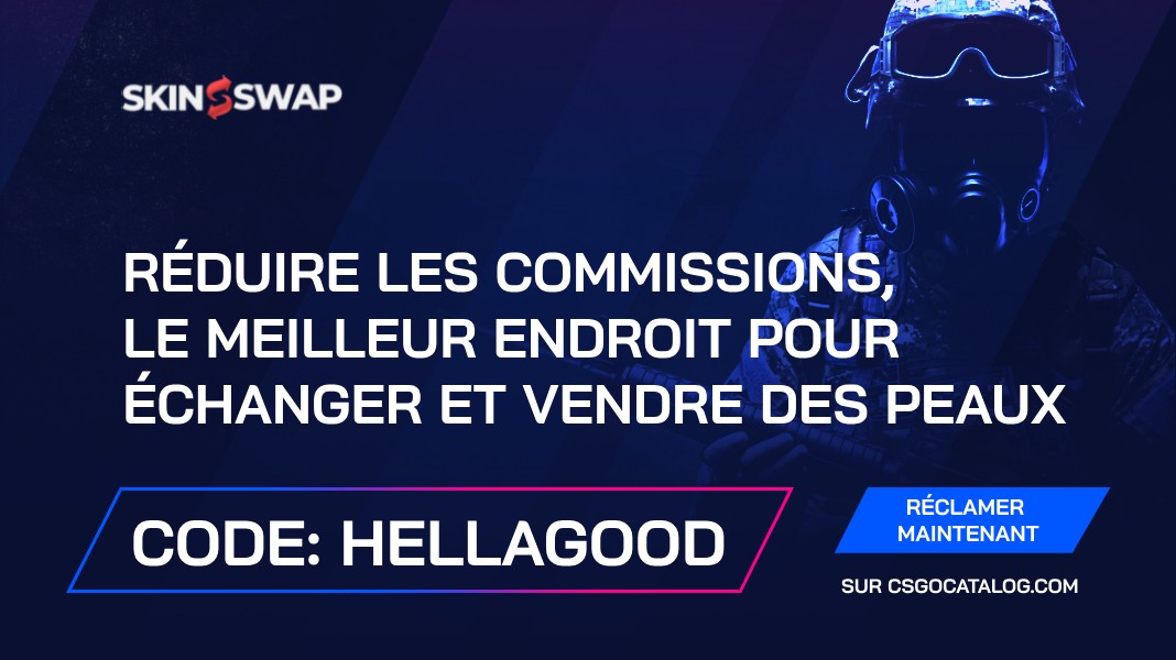 Codes promo SkinSwap: Utilisez « hellagood » et réduisez la commission