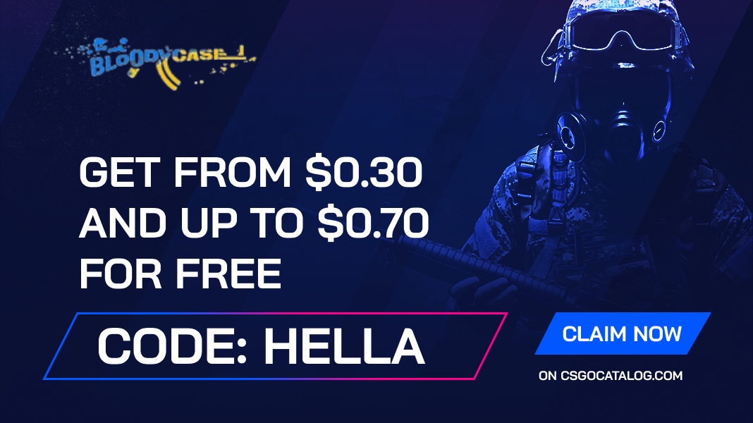 Bloodycase Promo Code “HELLA” on Gamblecs2.com in 2024