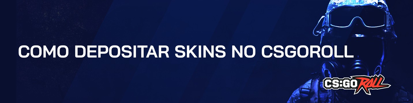 Como depositar skins no CSGORoll em 2024