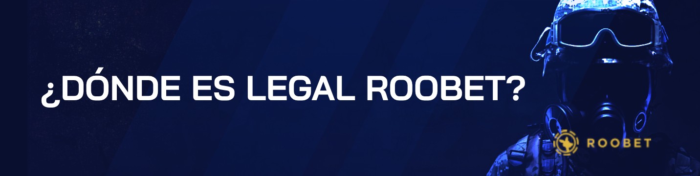 ¿Dónde es legal Roobet?