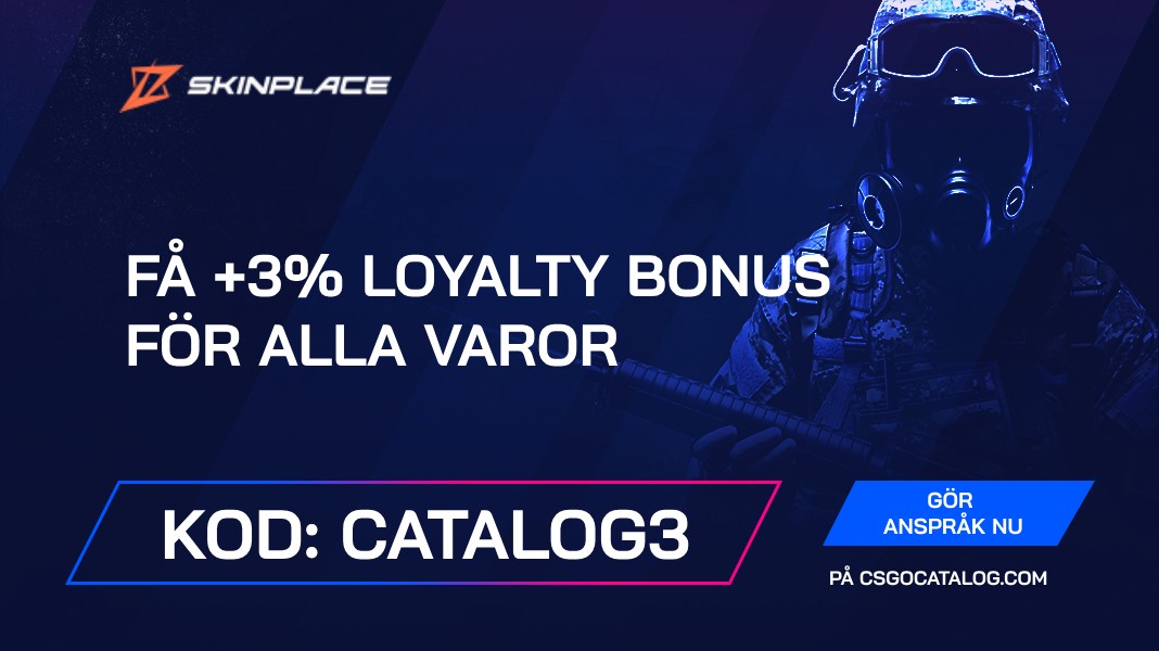 Skin.place Kampanjkod: Använd ”Catalog3” och få +3% LOYALTY BONUS