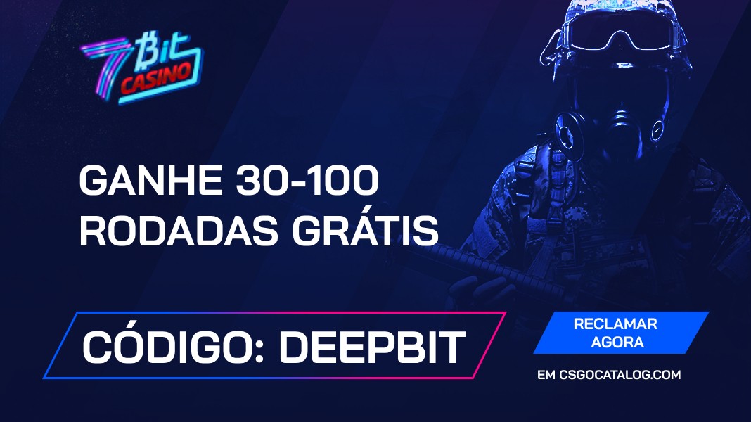 Código Promocional 7BitCasino 2024: Utilize “DEEPBIT” para 30 – 100 Rodadas Grátis