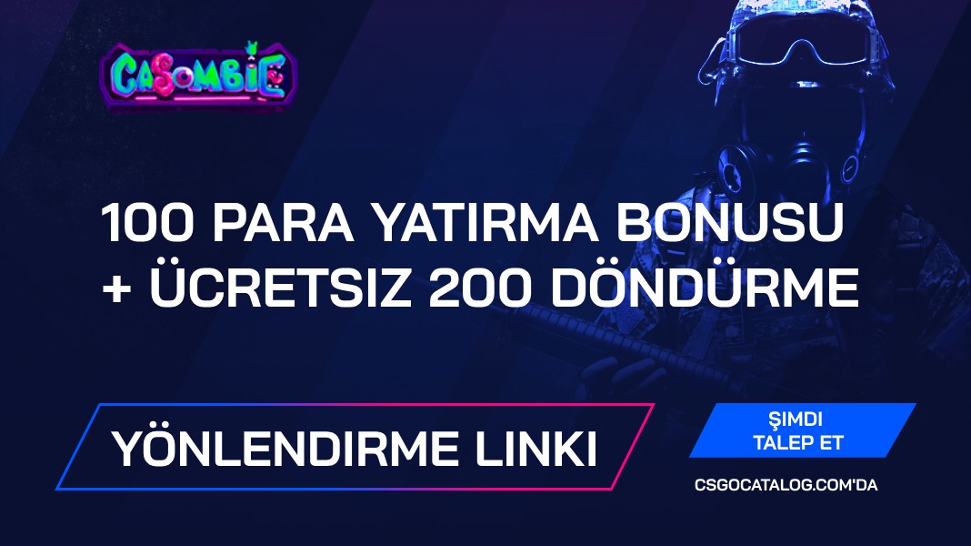 Casombie Casino Bonusu 2024: Yönlendirme Bağlantısını Kullanın ve %100 Para Yatırma Bonusu + 200 Ücretsiz Döndürme Kazanın