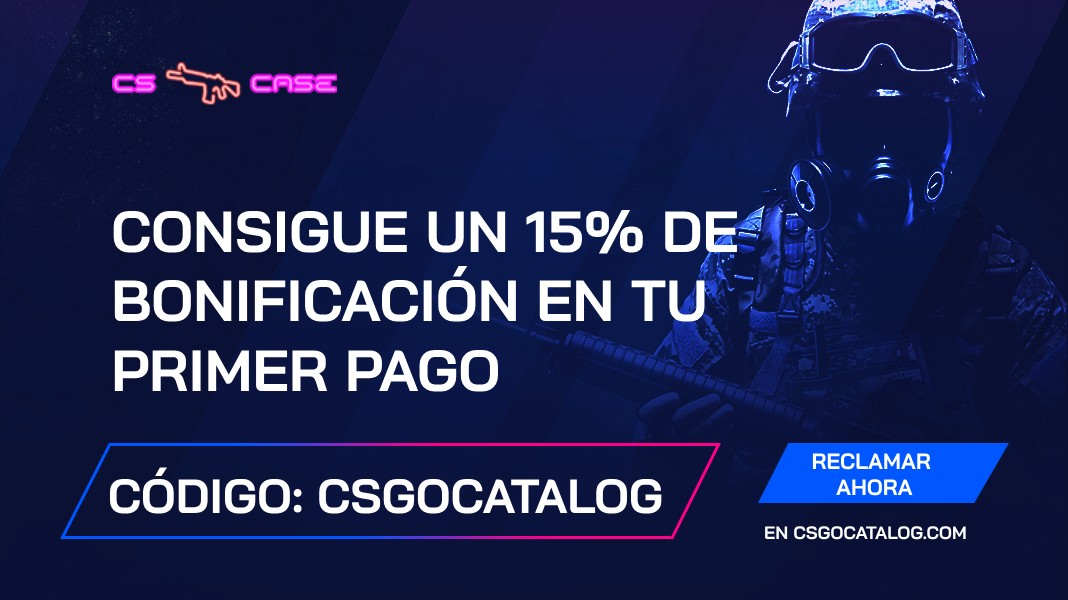 CSCase Código de Bono 2024: Utilice «CSGOCATALOG» y + 15% de bonificación de depósito