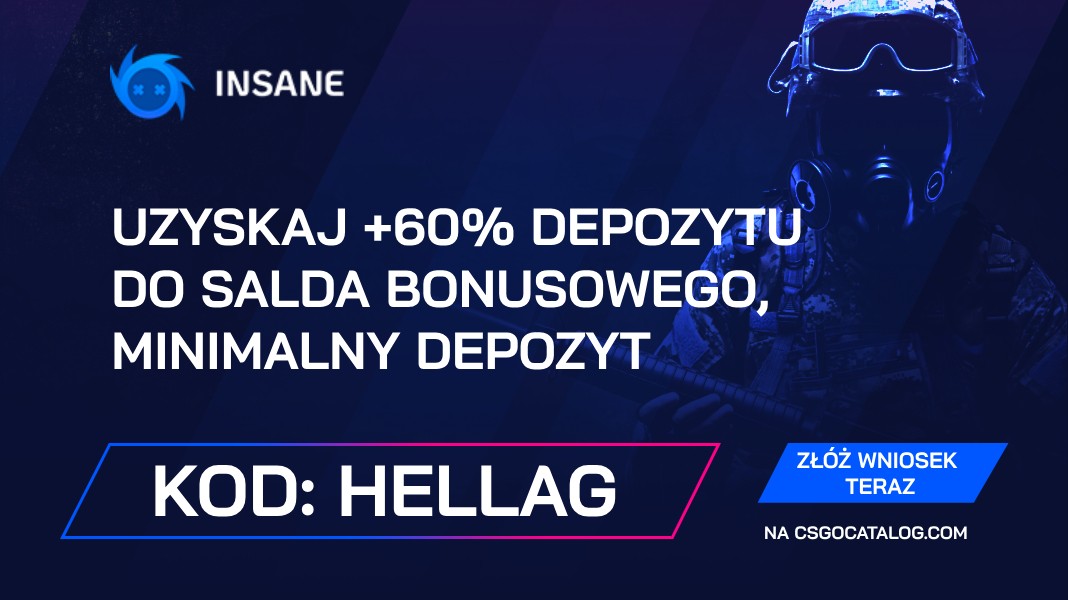 Przegląd kodów promocyjnych Insane.GG w 2024: Użyj „Hellag” i zdobądź +60% bonusu od depozytu