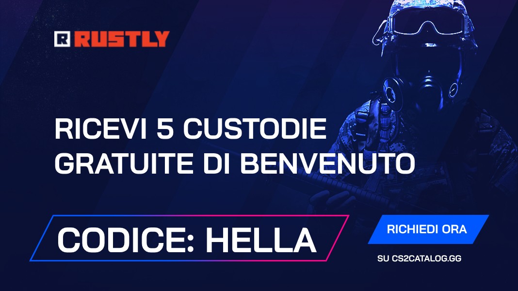 Codice promozionale Rustly 2024: Usa “Hella” e ottieni 5 casse gratis