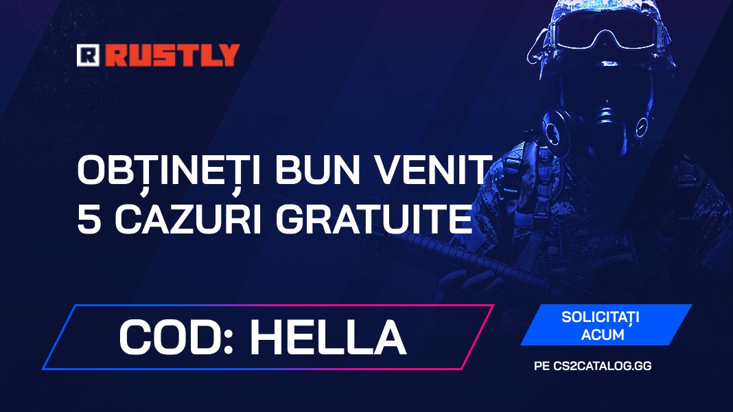 Cod promoțional Rustly 2024: Utilizați „Hella” și obțineți 5 cazuri gratuite