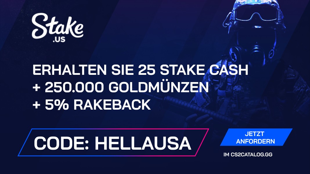 Stake.US Referral Codes 2024: Verwenden Sie „HellaUSA“ und erhalten Sie 25 Stake Cash + 250.000 Gold Coins + 5% Rakeback