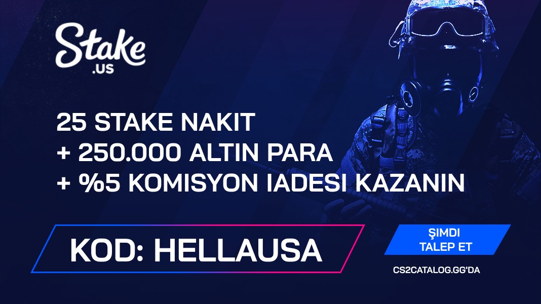 Stake.US Yönlendirme Kodları 2024: “HellaUSA” kullanın ve 25 Stake Nakit + 250.000 Altın Para + %5 komisyon iadesi kazanın