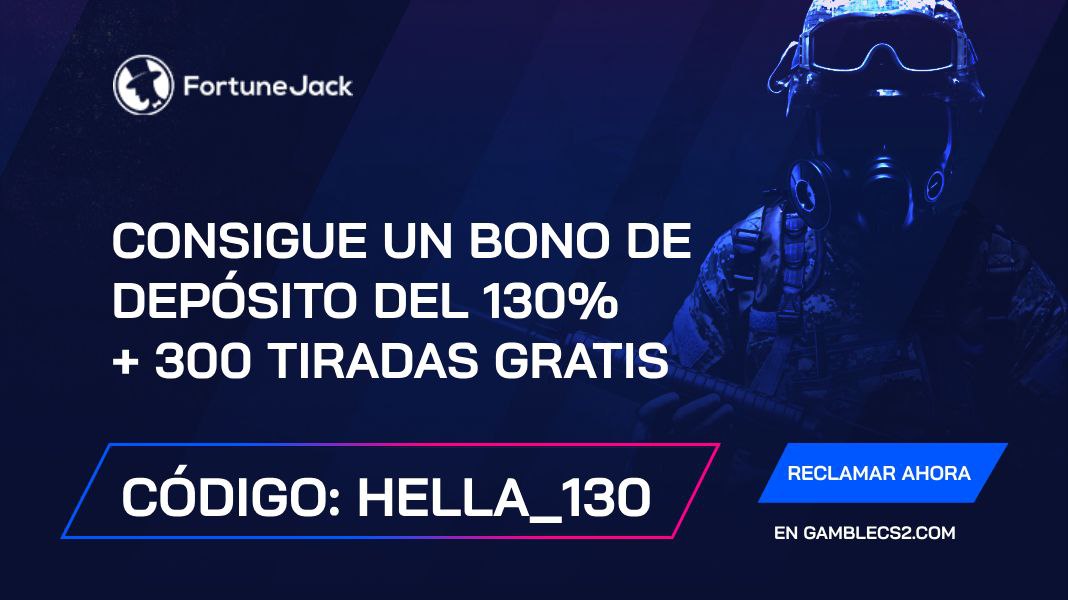 FortuneJack Código Promocional 2024: Usa “Hella_130” y consigue un bono de depósito del 130% + 300 tiradas gratis