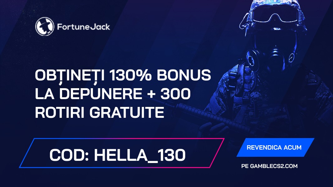 FortuneJack Cod promoțional 2024: Utilizați “Hella_130” și obțineți 130% bonus la depunere + 300 rotiri gratuite